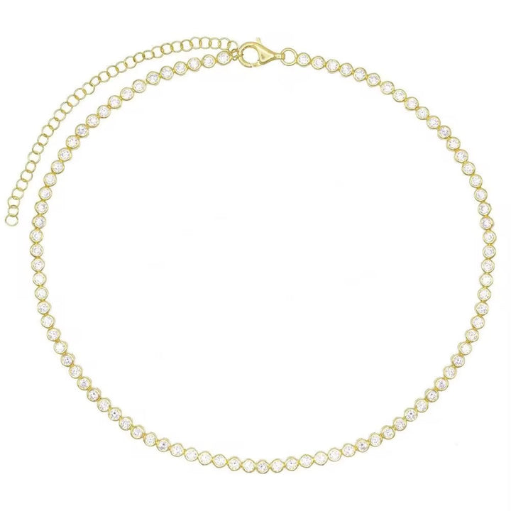 d Tennis Necklace